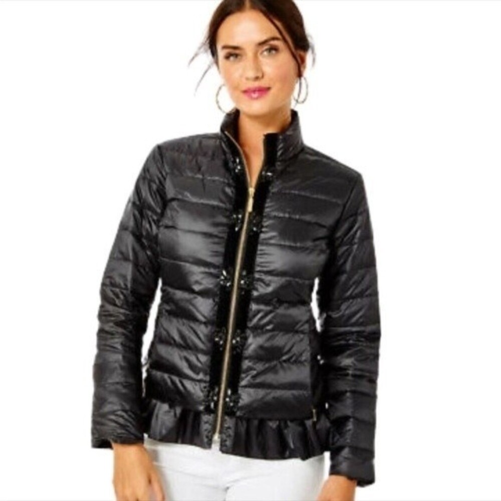 Lilly Pulitzer Darcia Jacket Onyx Size 2